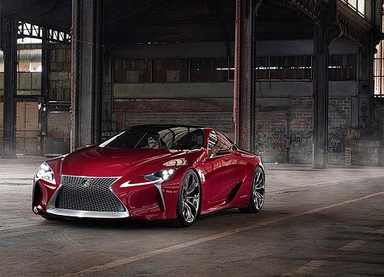 雷克萨斯LF-LC混合动力概念车