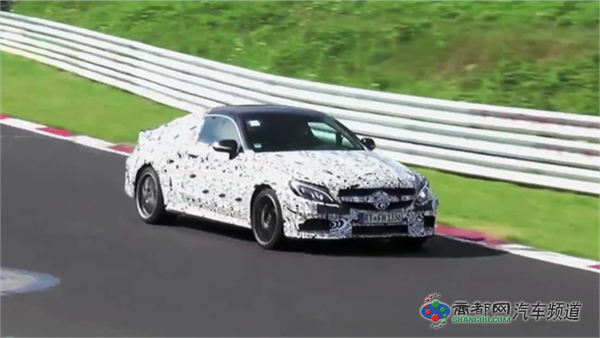 奔驰全新AMG C63 Coupe谍照 法兰克福登场