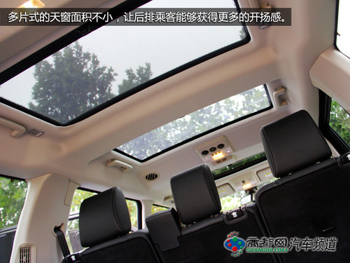 动力强劲视线好 试路虎第四代发现5.0HSE