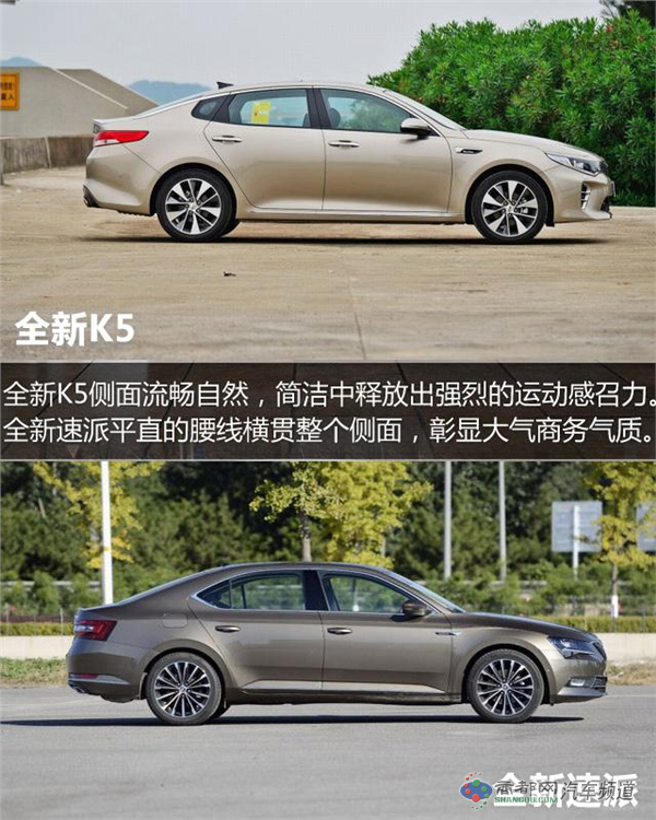 全新K5对比全新速派 高颜值美男硬实力比拼