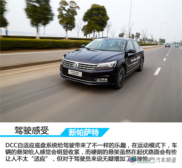 与时俱进的销量王者 试驾上汽大众新帕萨特