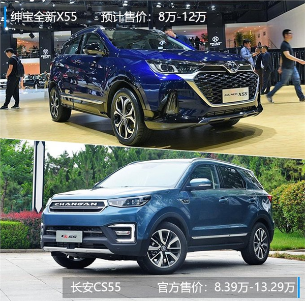 新车，北汽绅宝新车规划,北汽绅宝新X55，北汽绅宝新D70